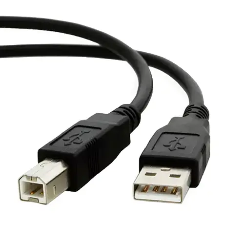 Cable USB de impresora 2.0 de 3M miniatura 1